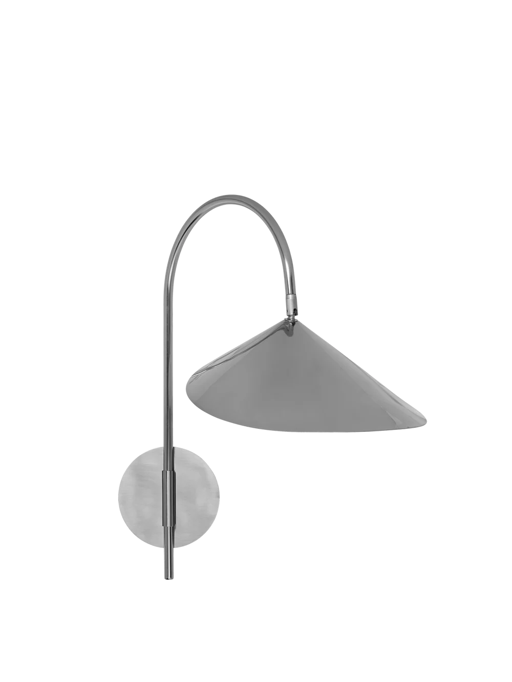 Arum Swivel Wall Lamp - Hardwired - Stainless Steel