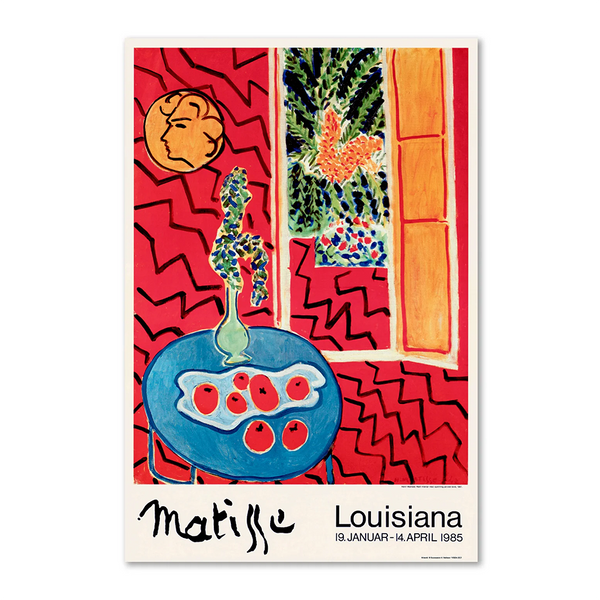 Henri Matisse - Red Interior with Arrangement (1947)