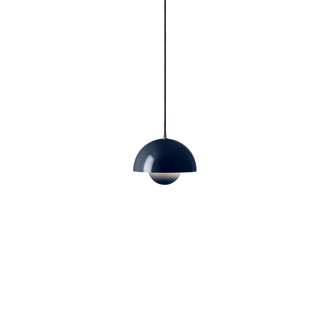 Flowerpot Pendant Small VP1 - Steel Blue
