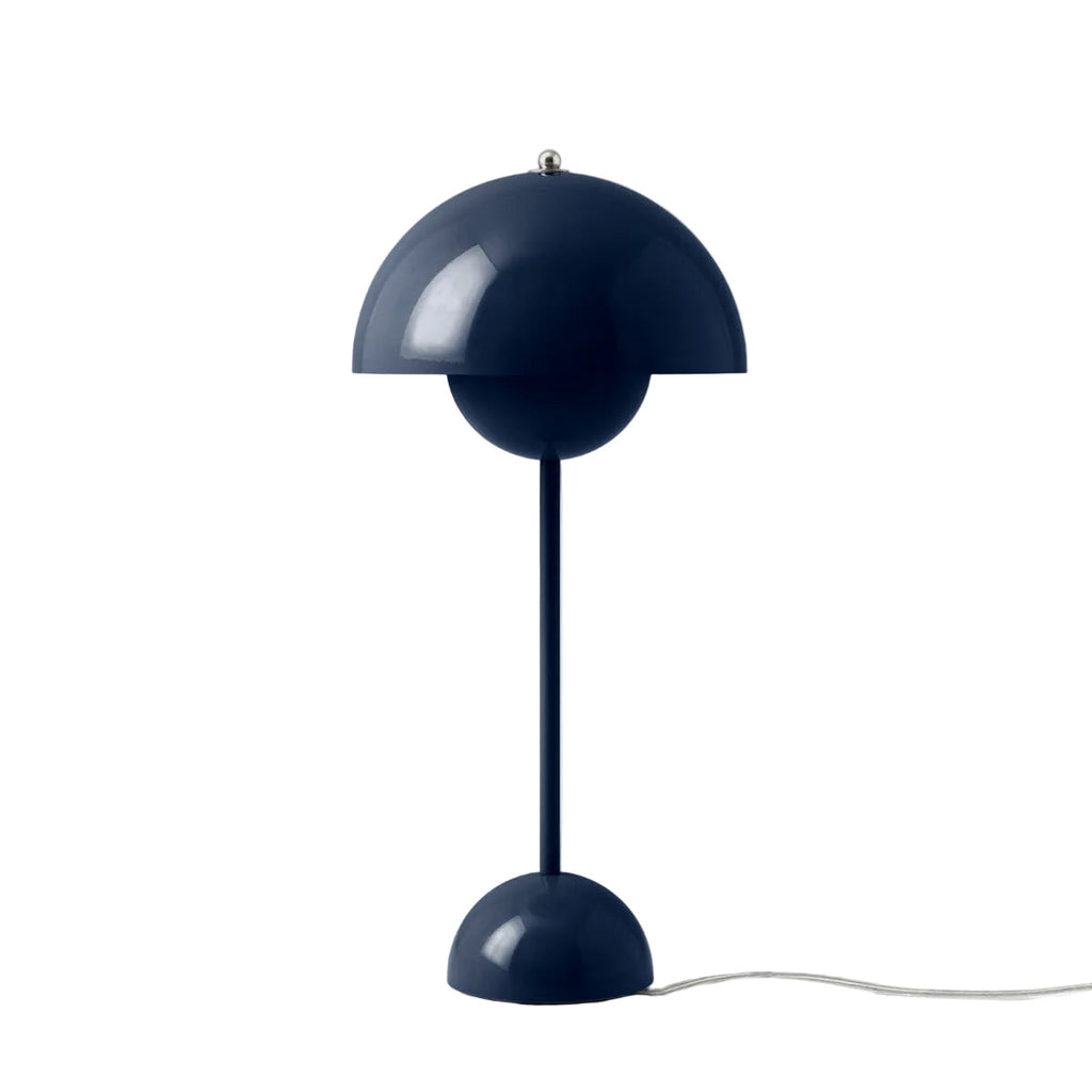 Flowerpot table lamp VP3 - Steel Blue