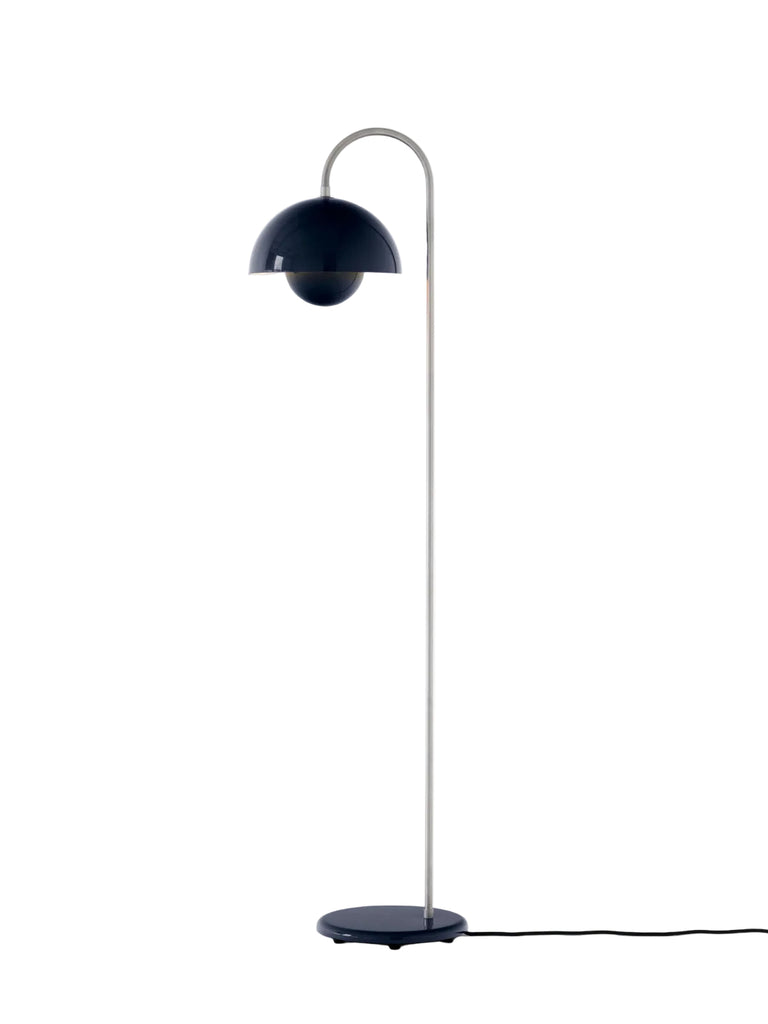 Flowerpot Floor Lamp VP12 - Steel Blue