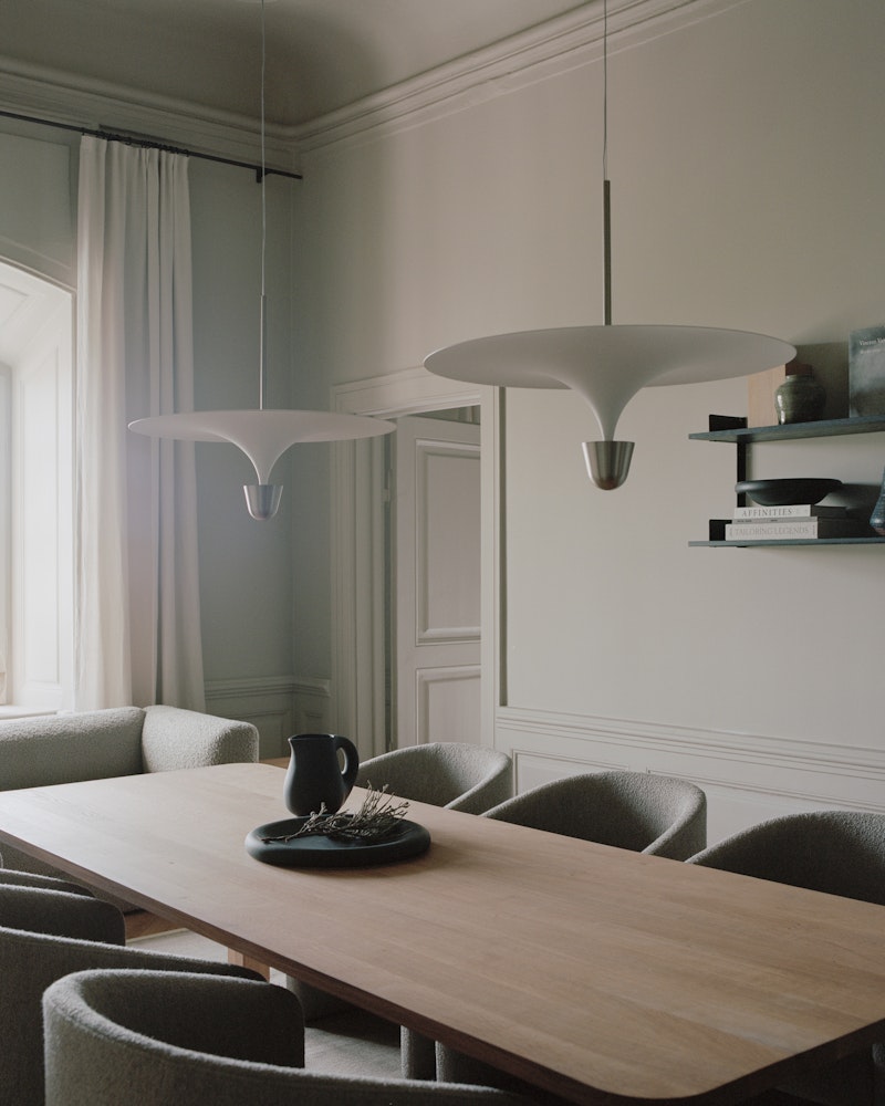 Kantarell Pendant Lamp Ø60 - Nickel
