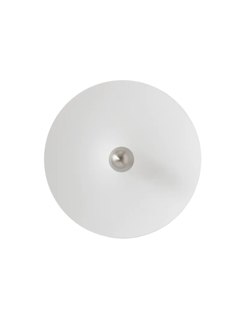 Kantarell Wall & Ceiling Lamp - Nickel