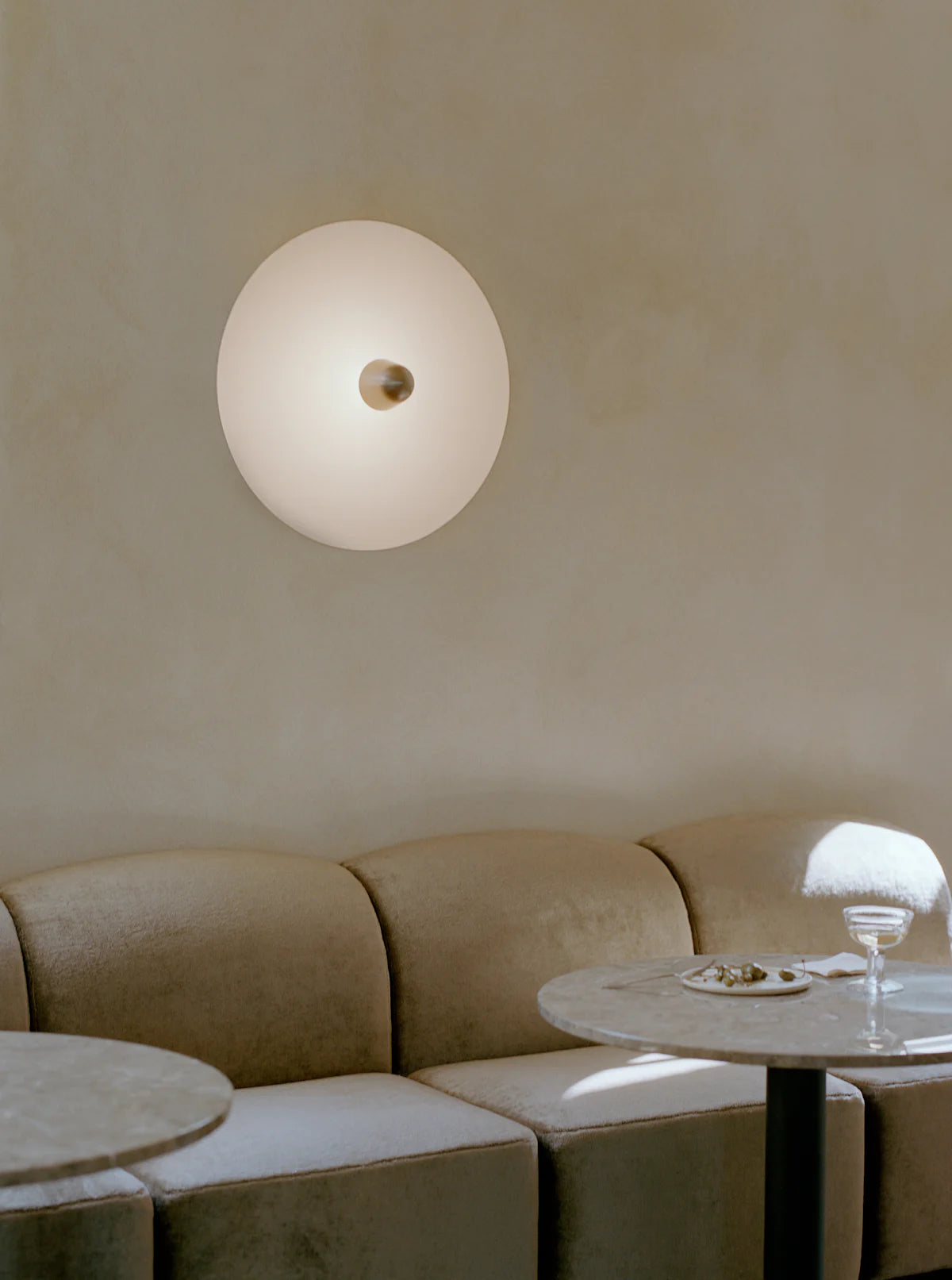 Kantarell Wall & Ceiling Lamp - Nickel