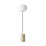JWDA Floor Lamp - Travertine | Brushed Brass