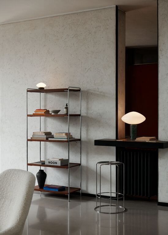 Wire Counter Stool VP15 - Mirror Polished Steel