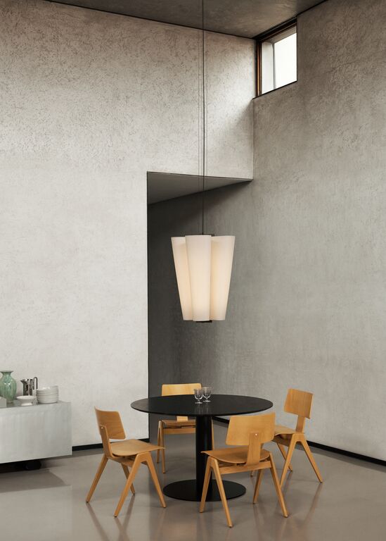 Bella SC115 Chandelier - Bronzed & Soft Canvas