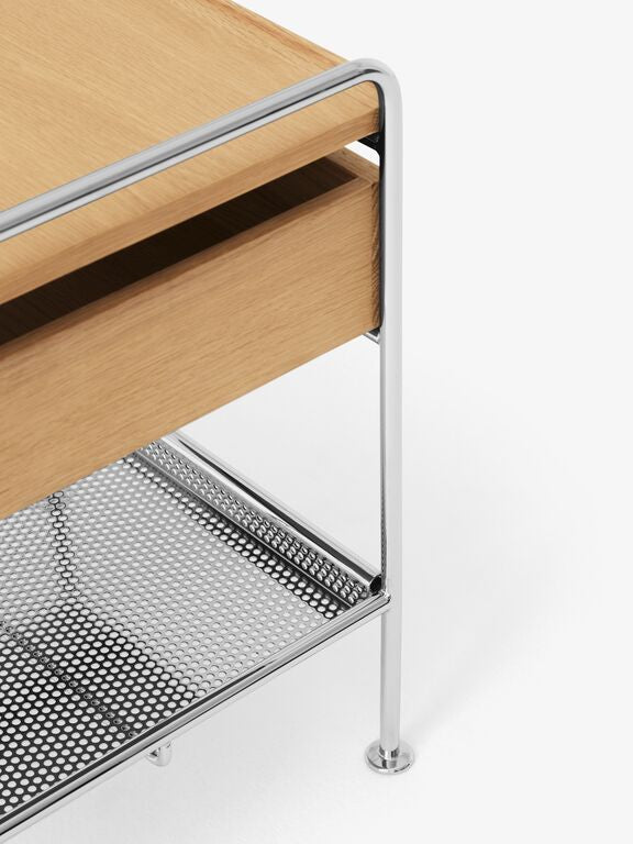 Alima NDS3 Side Table - Lacquered oak