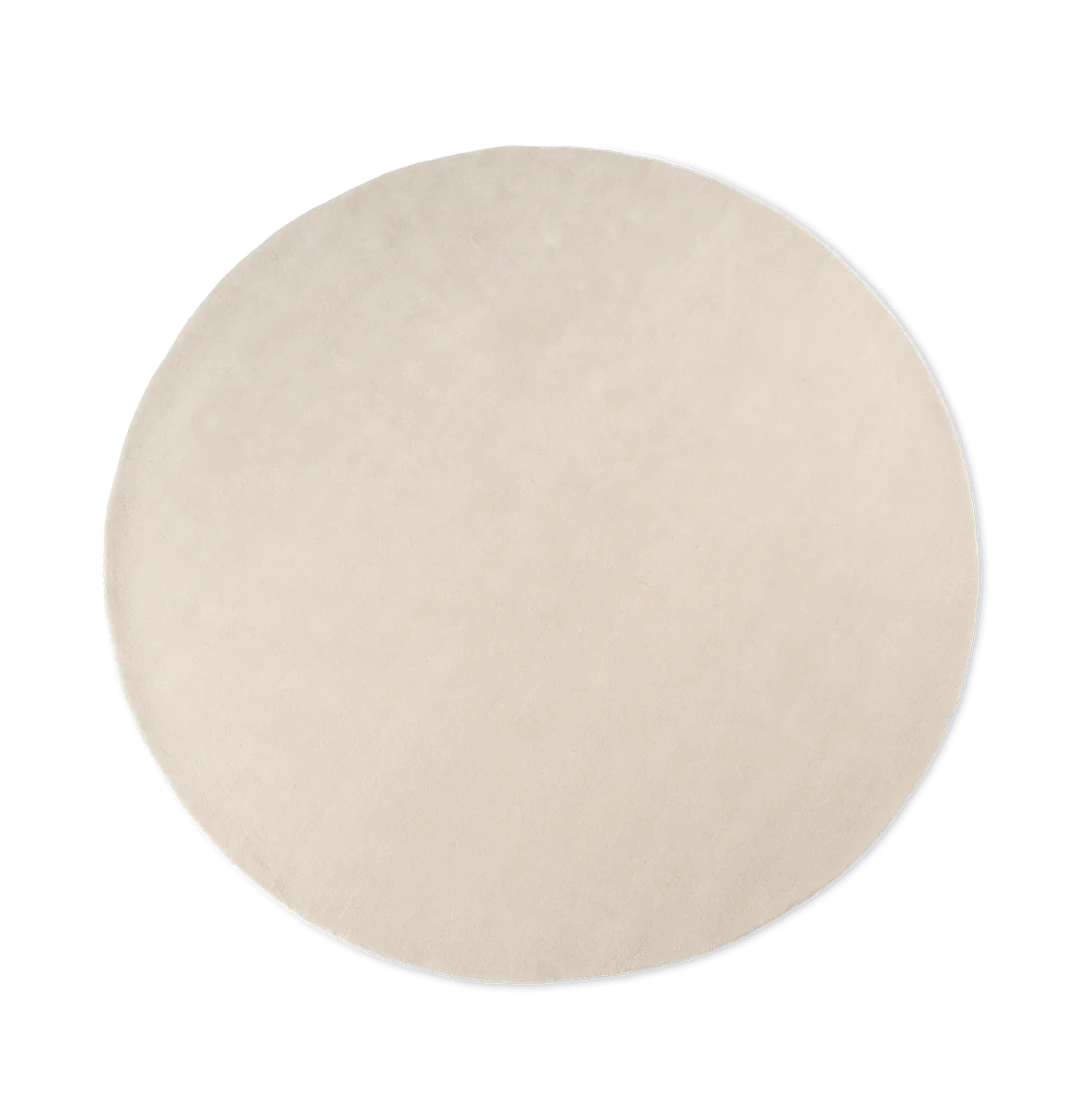 Stille Tufted Rug - Round - Off white