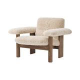 Fotoliu Brasilia - Walnut - Spatar jos
