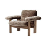 Fotoliu Brasilia - Walnut - Spatar jos