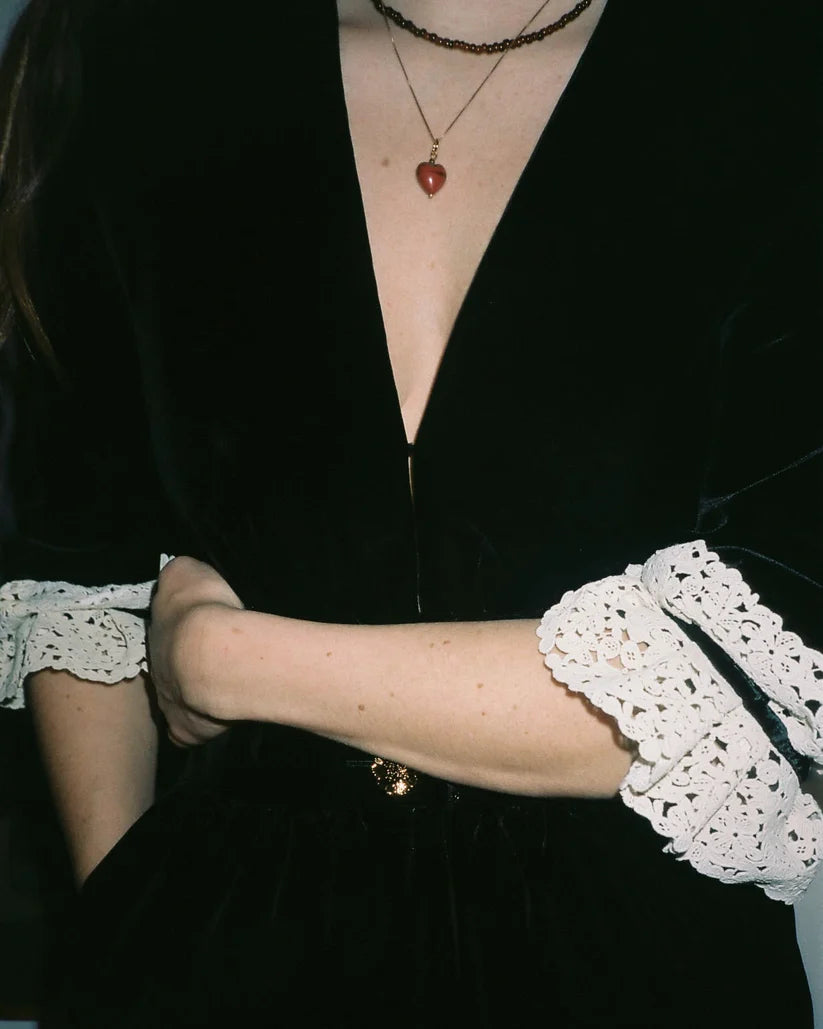 Uma Pendant Gold - Ruby