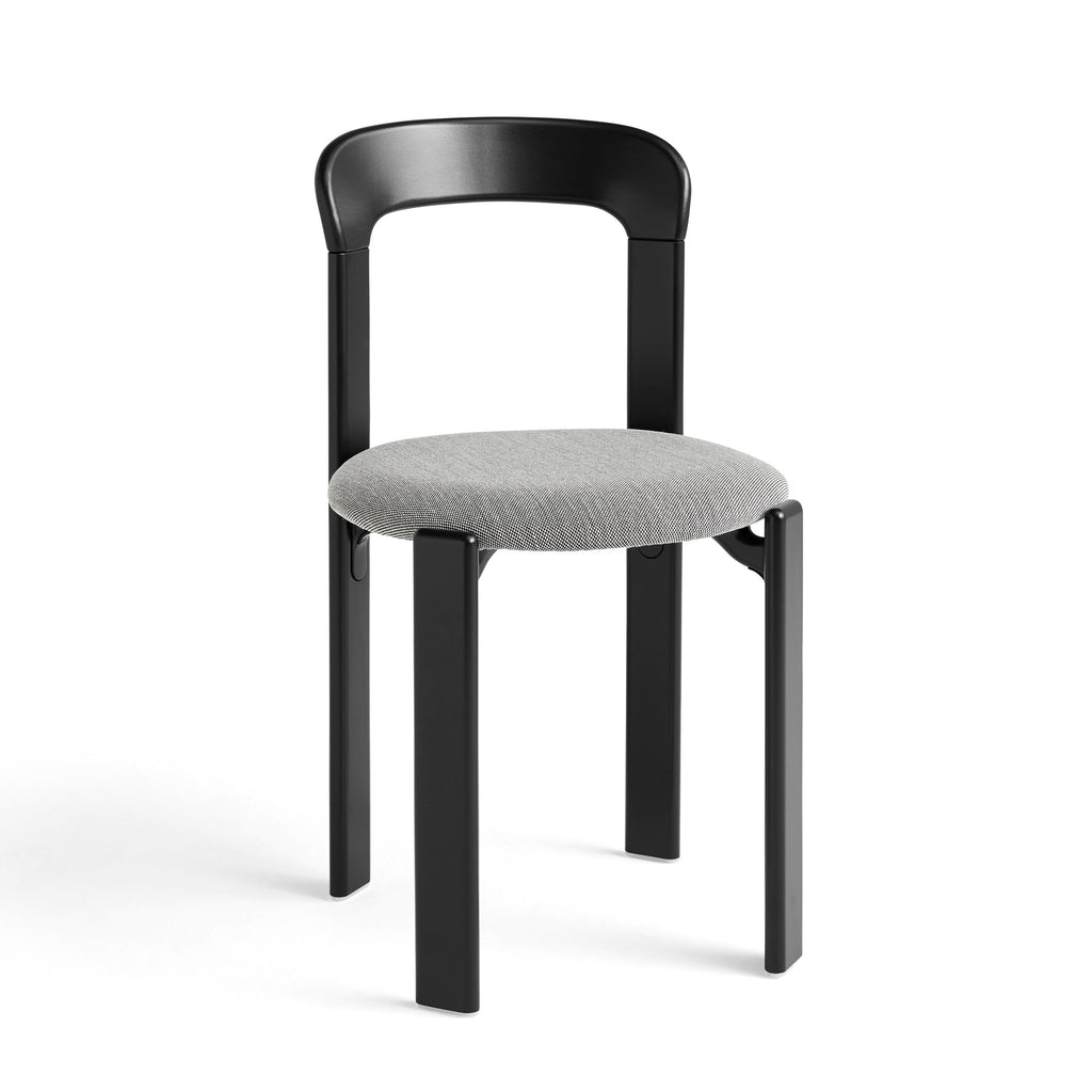 Rey Upholstered Seat Chair - Black
