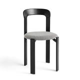 Rey Upholstered Seat Chair - Black