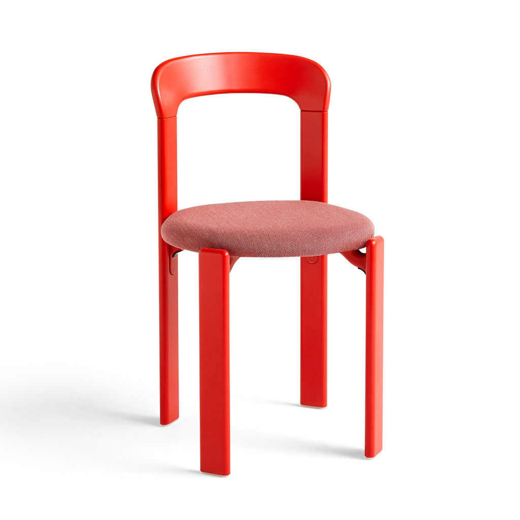 Rey Upholstered Seat Chair - Red