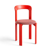 Rey Upholstered Seat Chair - Red