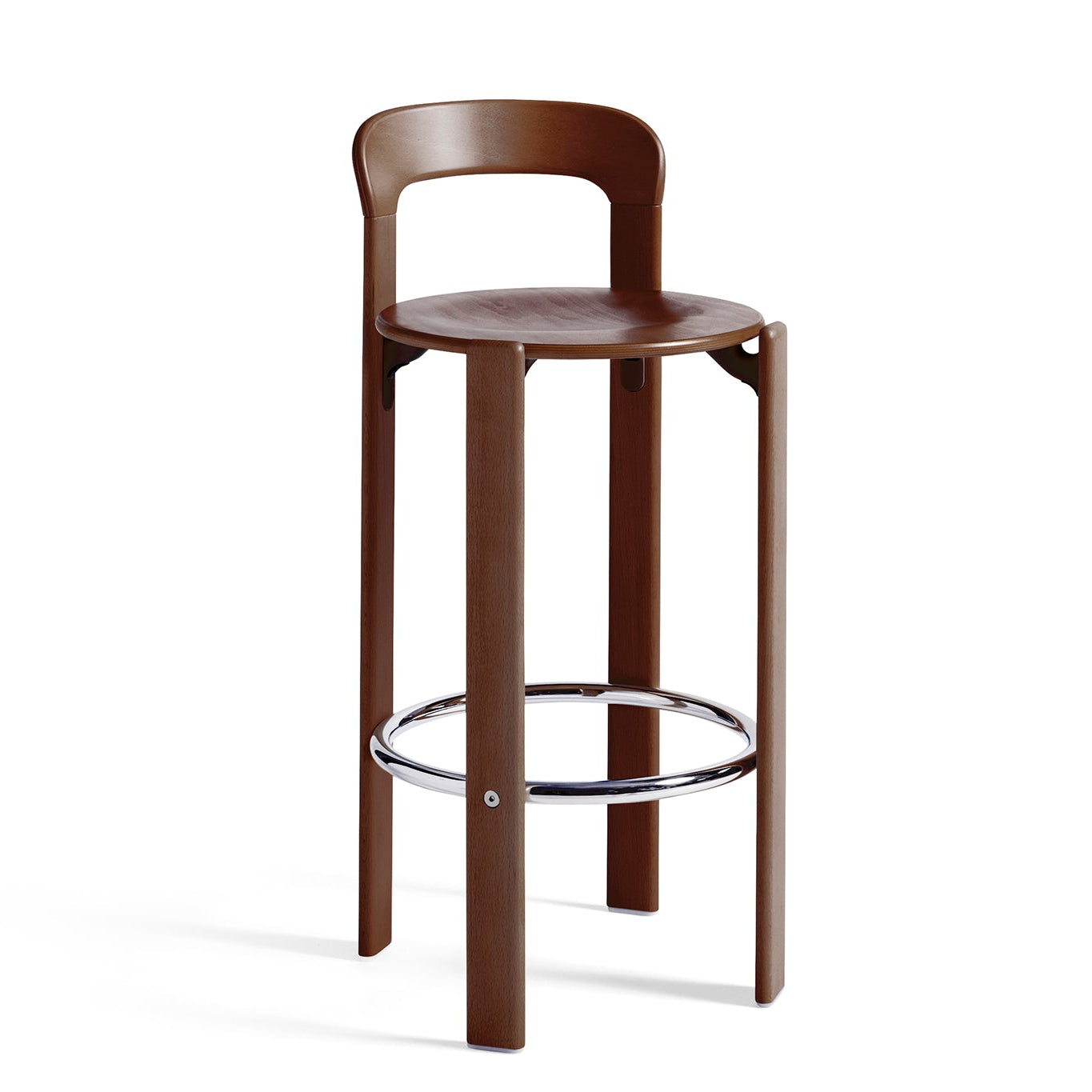 Rey Bar Stool H75 - Umber Brown