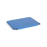 Colour Crate Lid Metal - Medium - Electric blue