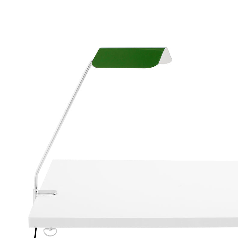 Apex Desk Clip Lamp - Emerald green