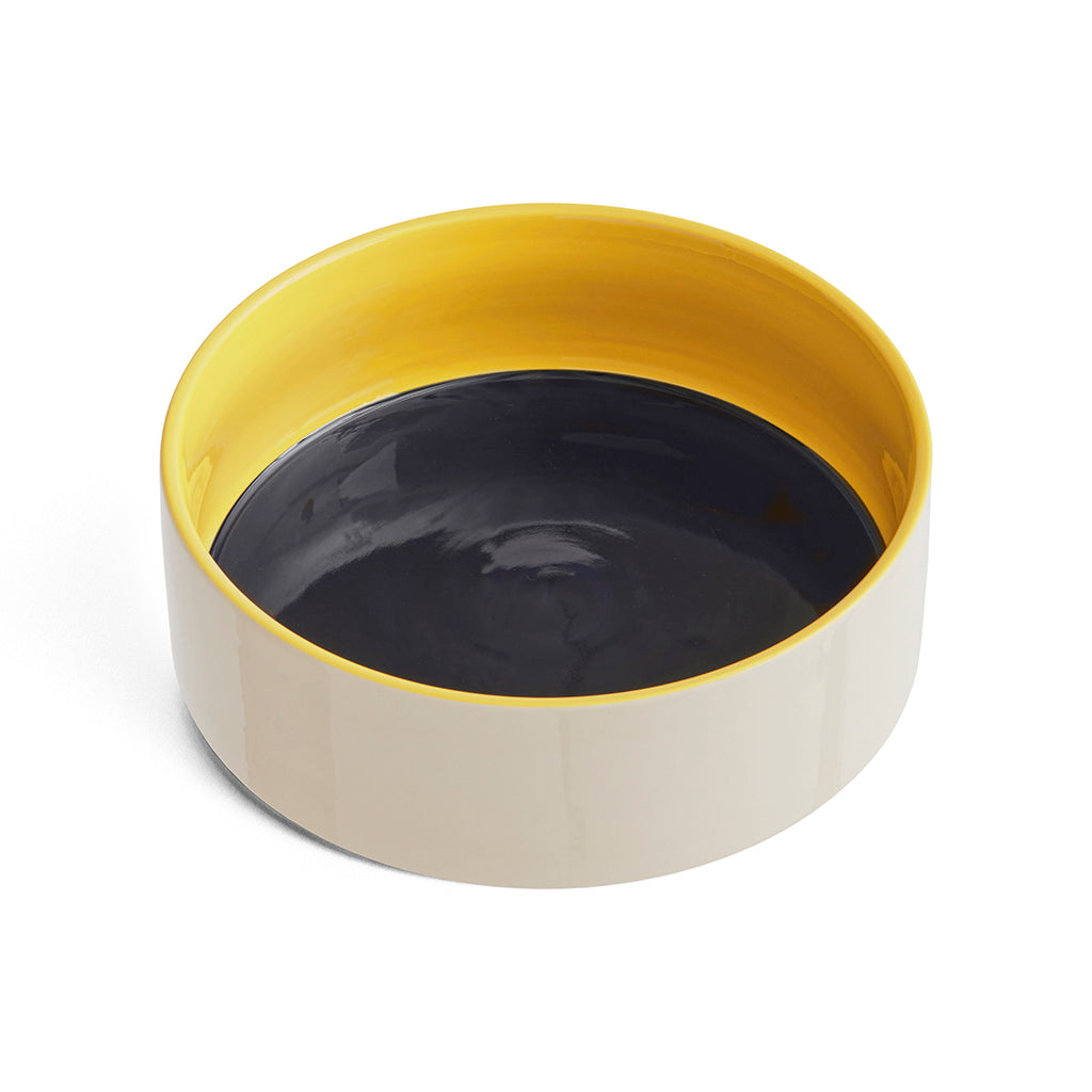 HAY Dogs Bowl Large - Blue/Yellow