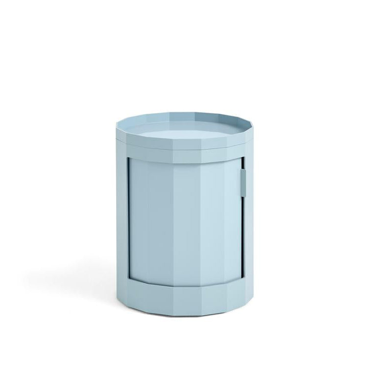Cabinet Facet 100 cu picioare si roti - Misty Blue