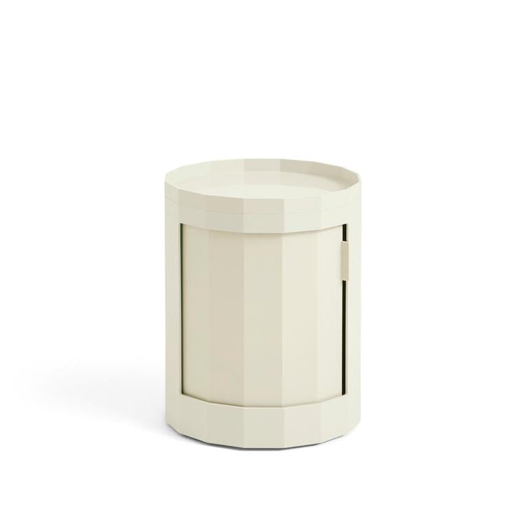 Facet Cabinet 100 incl. feet and castors - Eggshell