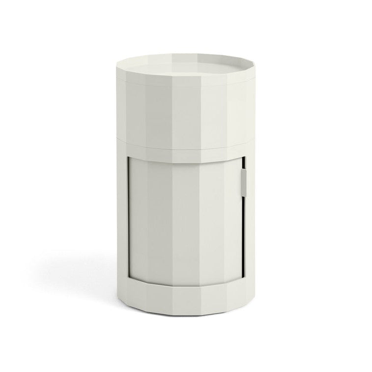Cabinet Facet 101 cu picioare si roti - Misty Grey