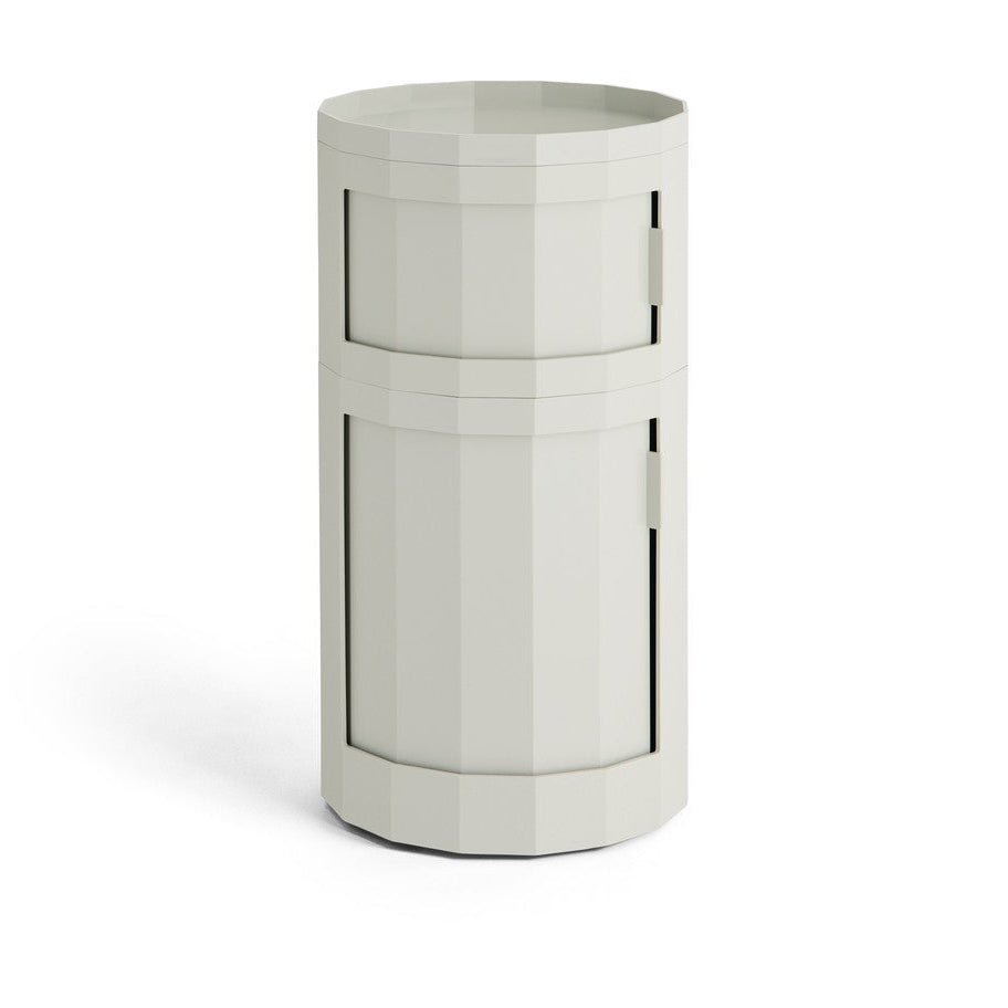 Cabinet Facet 110 cu picioare si roti - Misty Grey