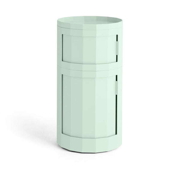 Cabinet Facet 110 cu picioare si roti - Soft Mint
