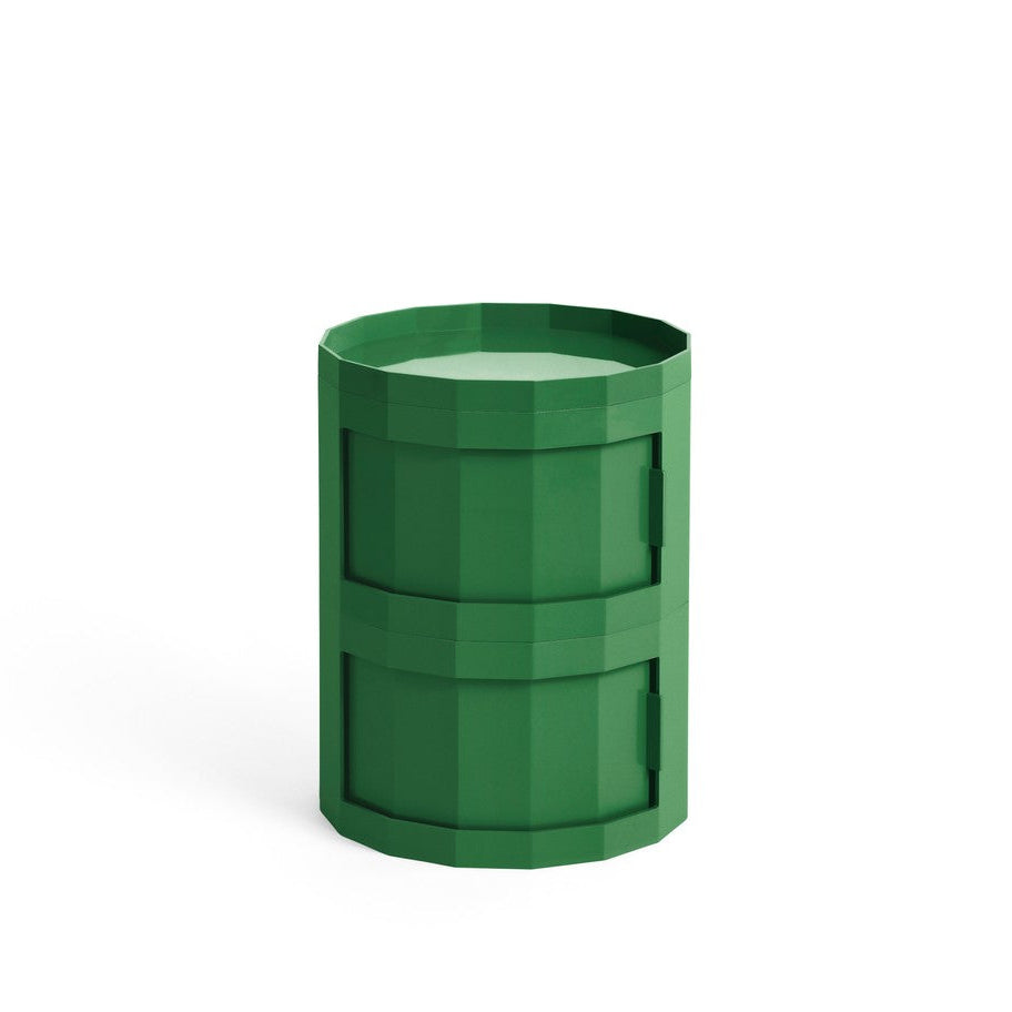 Cabinet Facet 20 cu picioare si roti - Spinach Green