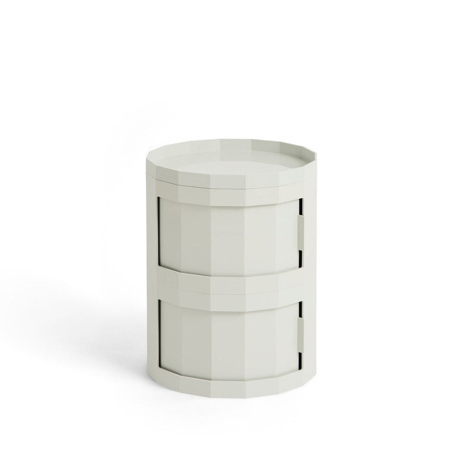 Cabinet Facet 20 cu picioare si roti - Misty Grey