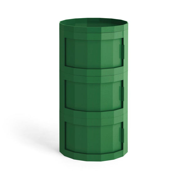 Cabinet Facet 30 cu picioare si roti - Spinach Green