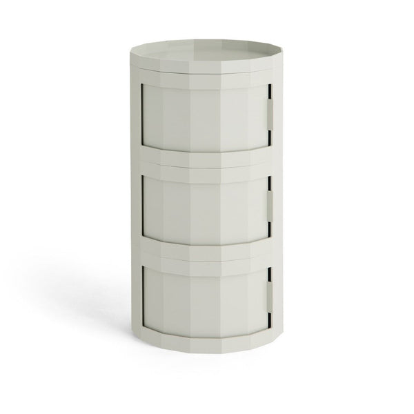 Cabinet Facet 30 cu picioare si roti - Misty Grey