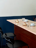 Pavilion AV9 Bar chair - Lacquered Walnut