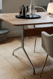 Pavilion Dining Table AV24 - Clear Lacquered Oak