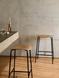 Pavilion AV37 Stool - Lacquered Oak
