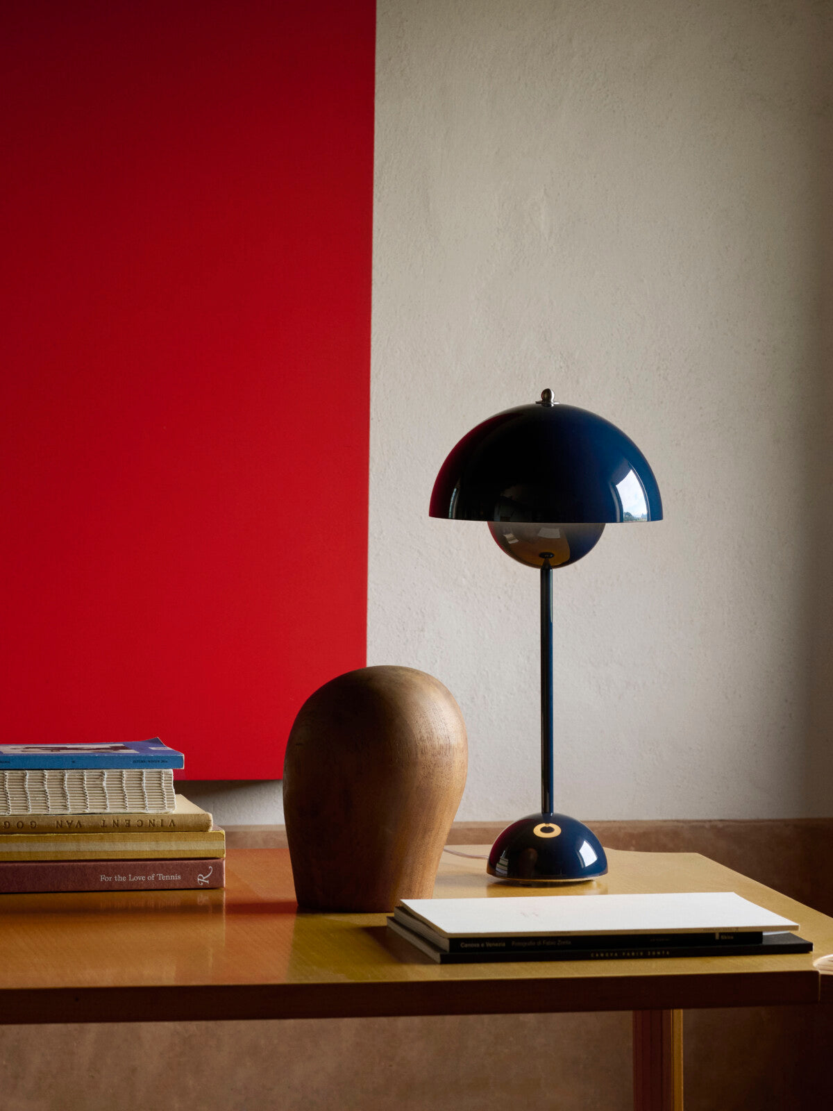 Lampa Flowerpot VP3 - Steel Blue