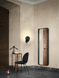 Oglindă Adnet Rectangular - Black Leather
