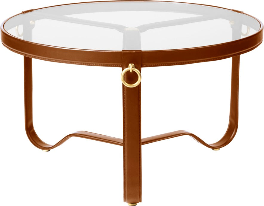 Masă De Cafea Adnet - Tan Leather