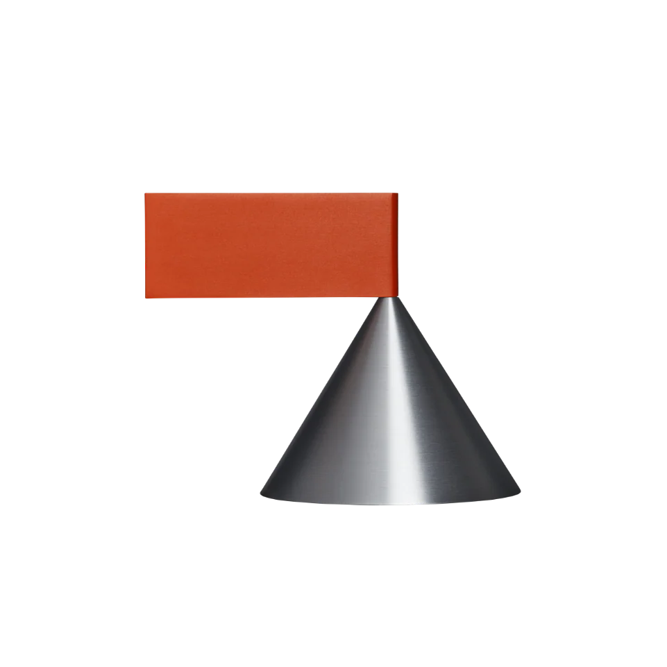 Aplica Apollo 14 - Red Orange, aluminium