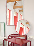 Arcs Mirror Round - Red