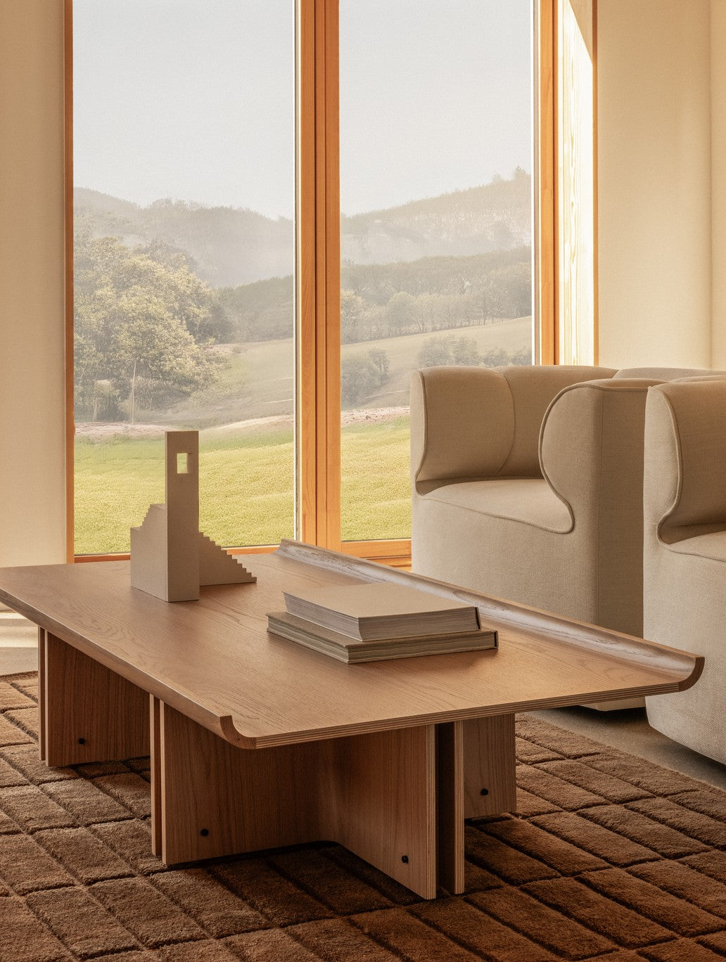 Conrad Lounge Table - Natural Oak