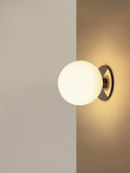TR Bulb, Ceiling/Wall Lamp - Polished steel / Matte Bulb