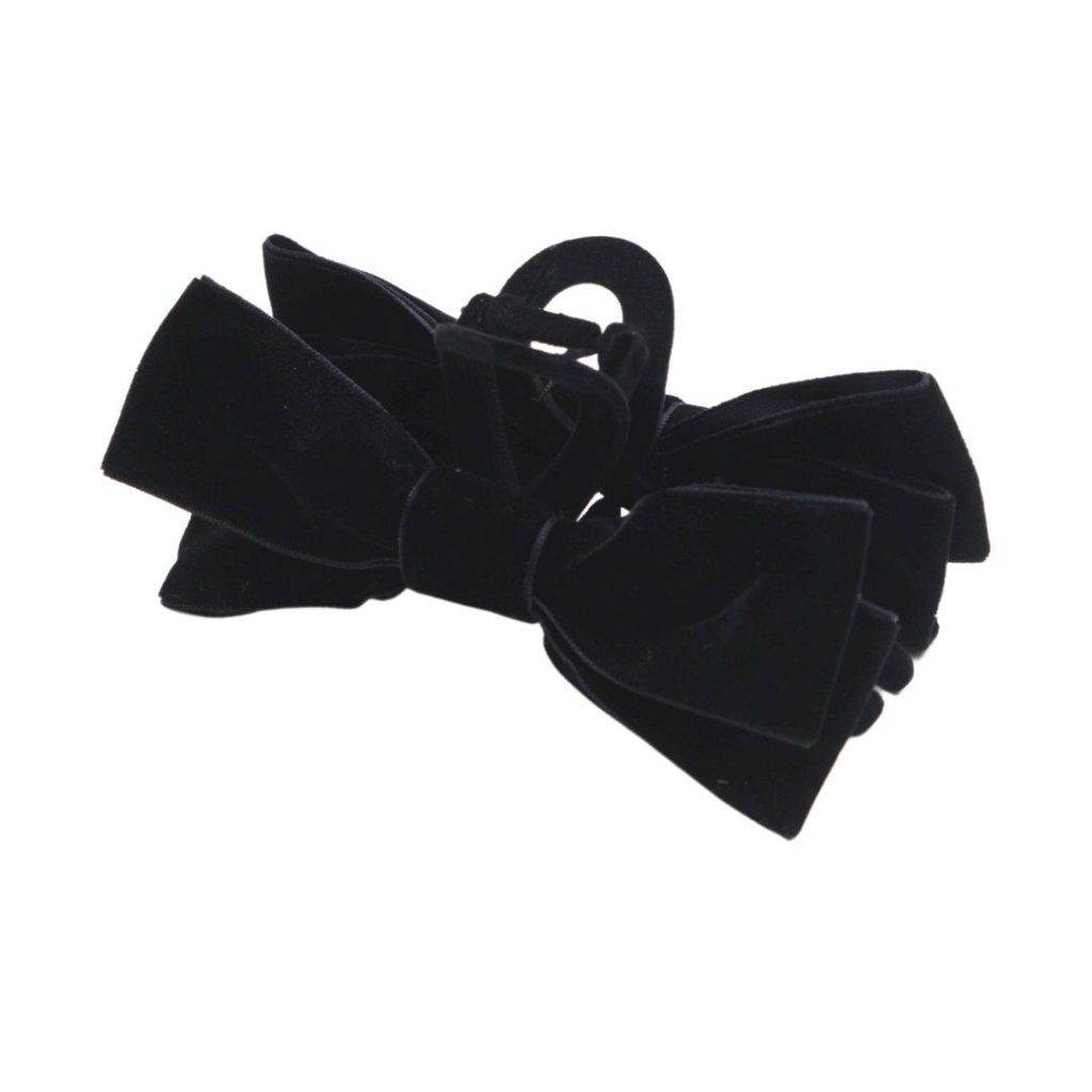 Audrey Bow Claw - Black