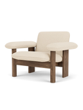 Fotoliu Brasilia - Walnut - Spatar jos