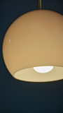 Ball Glass Pendant Lamp - Cappucino