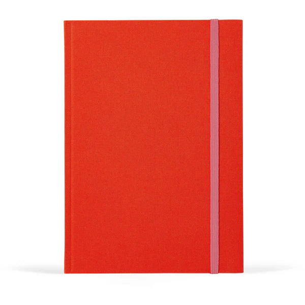 Caiet Bea, Medium - Bright Red