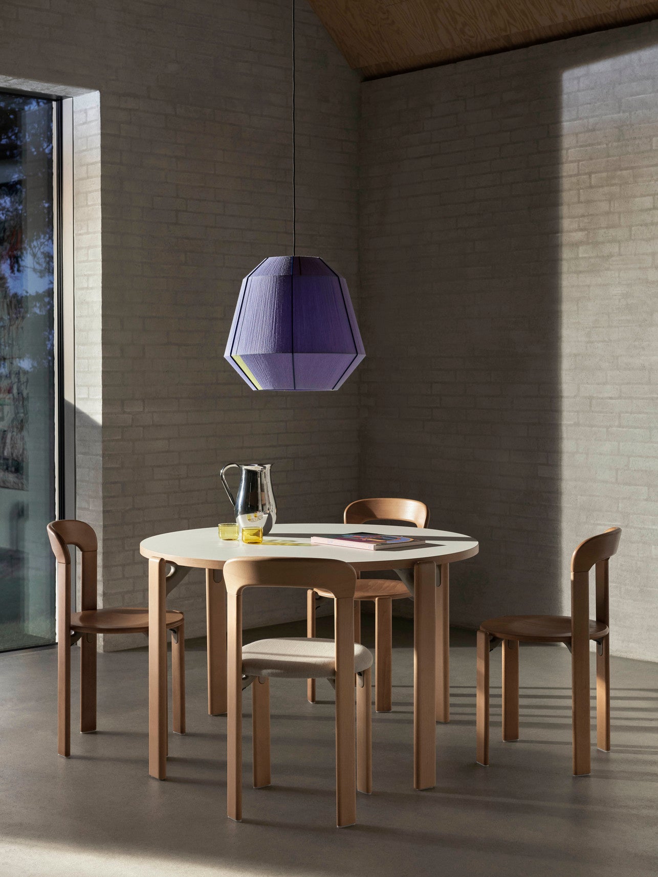 Rey Dining Table - Ivory White