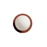 Circle Lamp 160 Reddish Brown