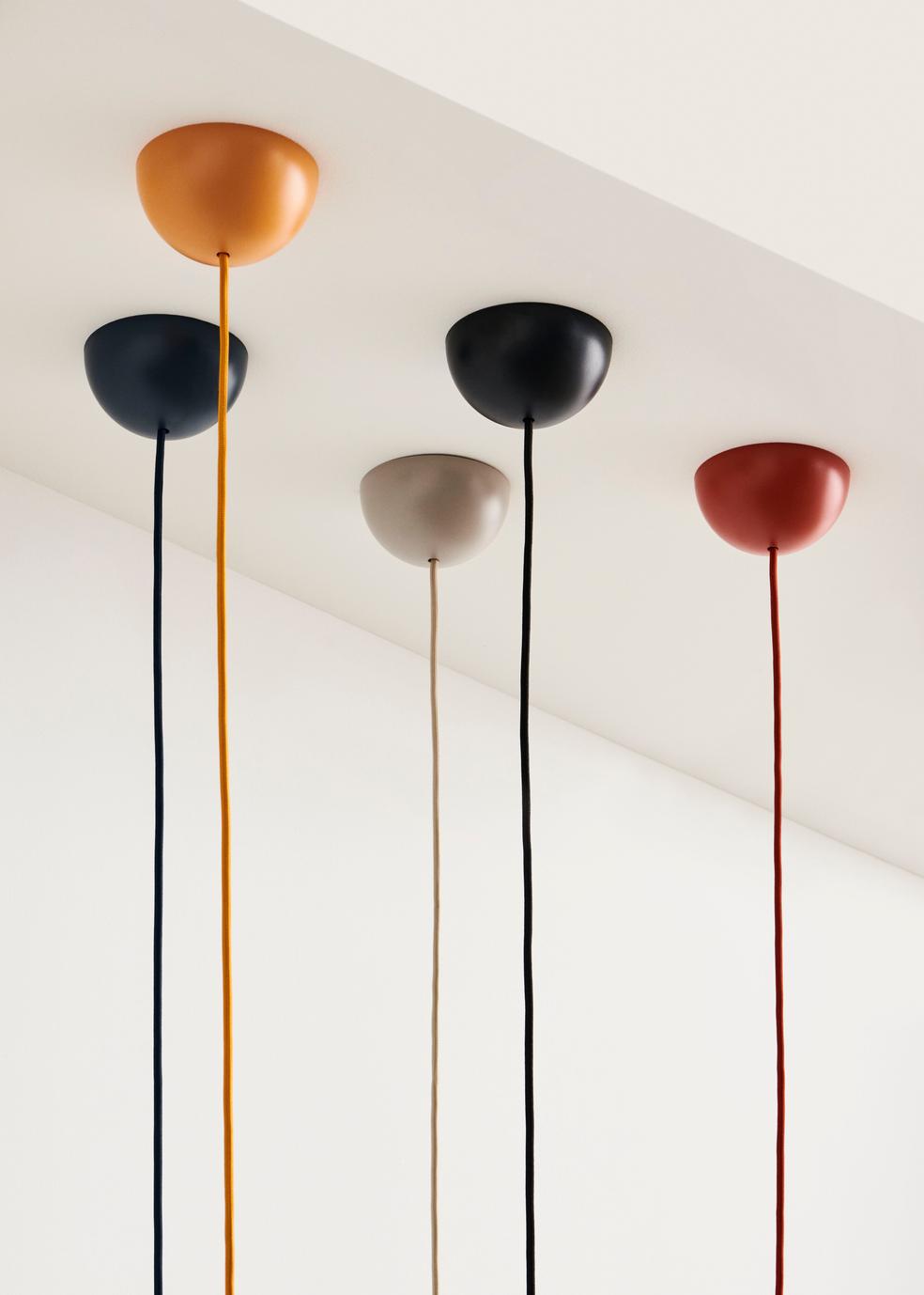 Common Pendant Cord set-Rusty red